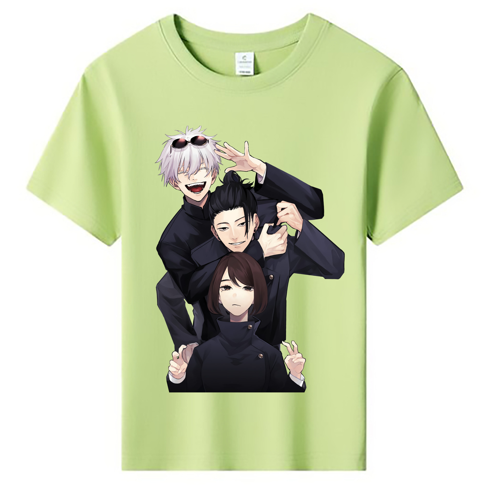 （画像用） 呪術廻戦 Jujutsu Kaisen 綿100％キッズTシャツ（フロントプリント）